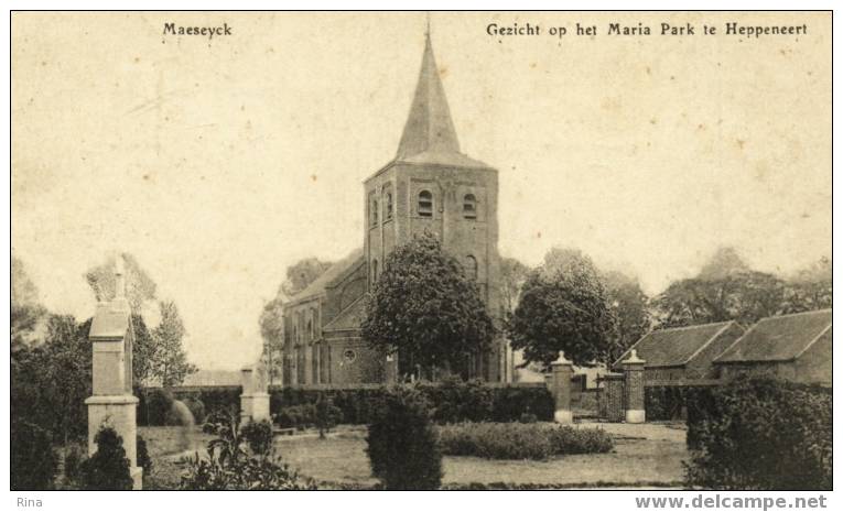 Maeseyck-Gezicht Op Het Park Te Heppeneert - Maaseik