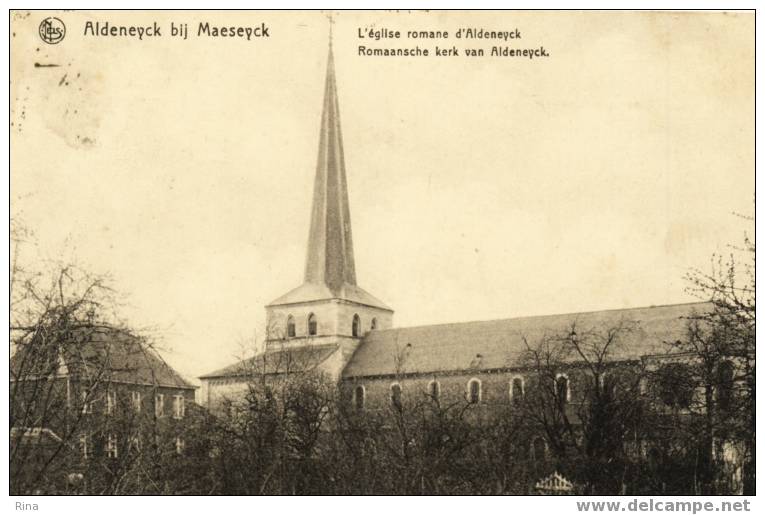 Maeseyck Romaanse Kerk Van Aldeneyck Nels J.Hougens - Maaseik