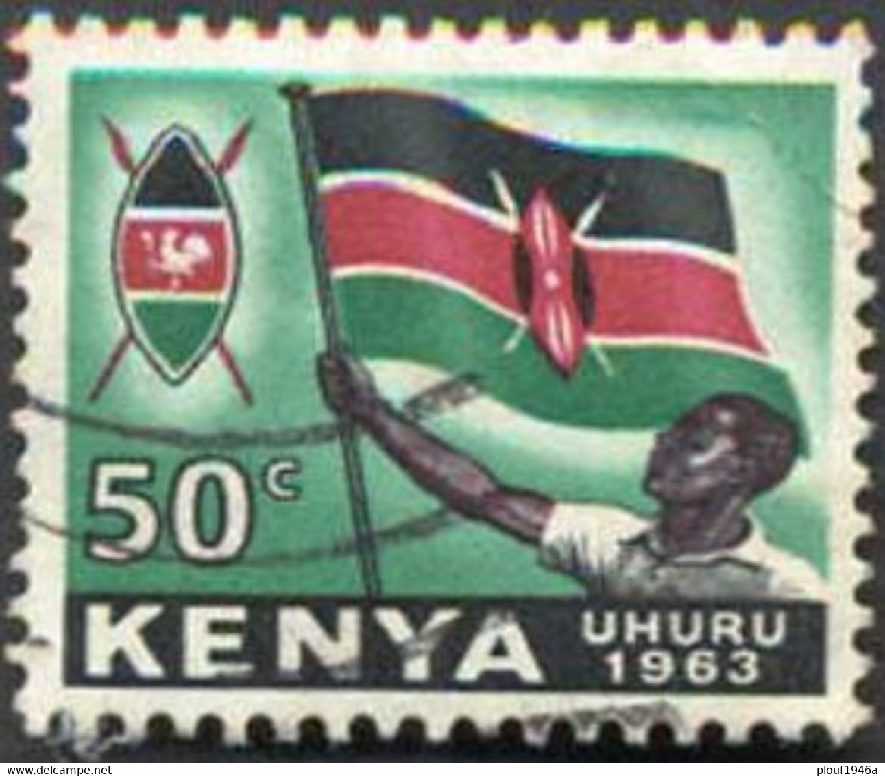 Pays : 259 (Kénya : Etat Indépendant)  Yvert Et Tellier N° :   7 (o) - Kenya (1963-...)