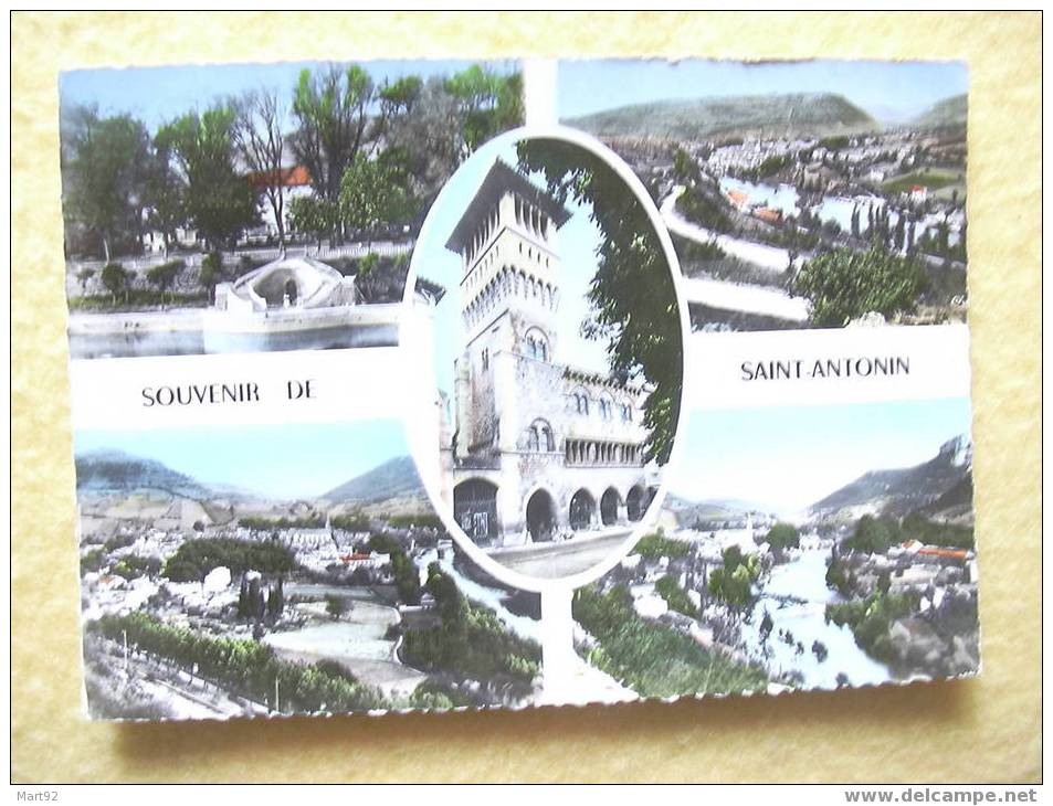 82 SAINT ANTONIN VUES DIVERSES - Saint Antonin Noble Val
