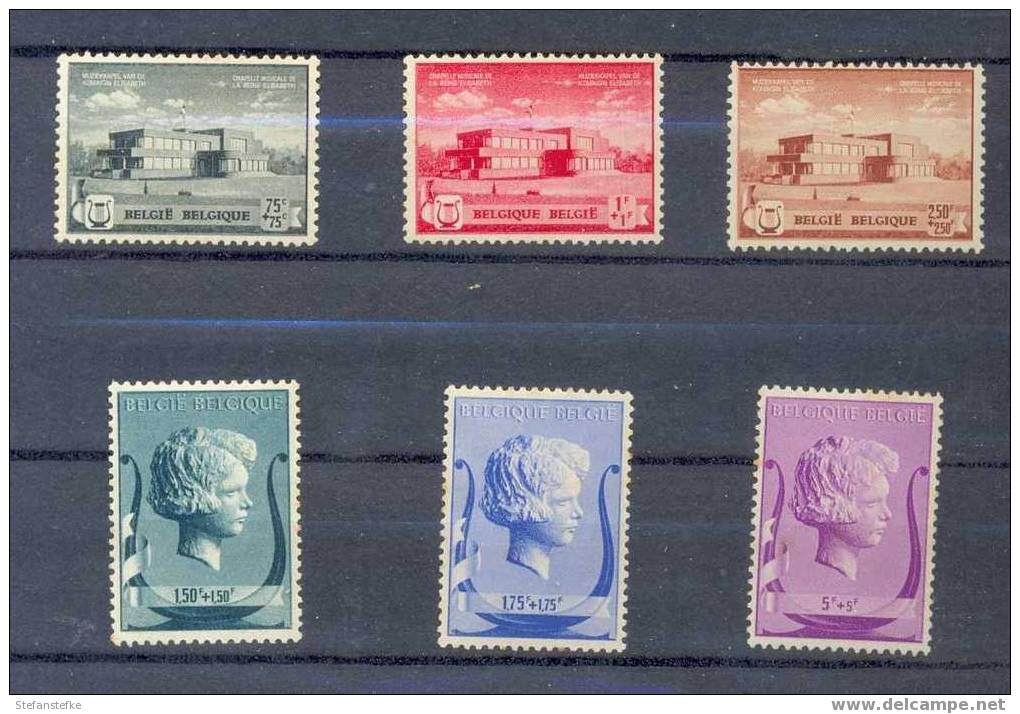 Belgie Ocb Nr :  532 - 537 ** Met Veel Roestvlekken , Beaucoup De Rouille (zie Scan) Aan 20% - Unused Stamps