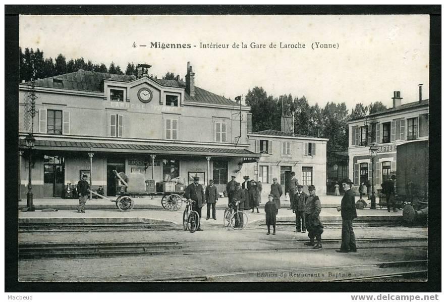 89 - MIGENNES - Intérieur De La Gare De Laroche - BELLE ANIMATION - Migennes
