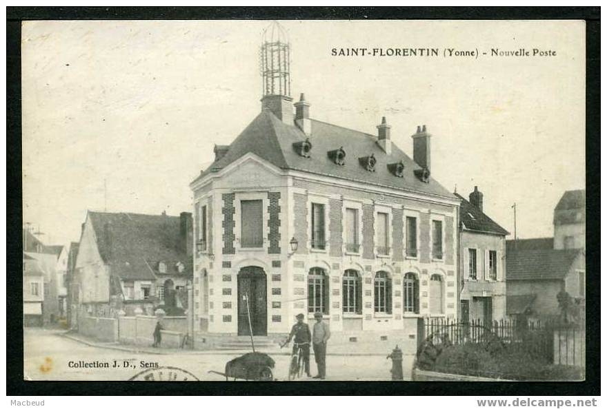 89 - SAINT FLORENTIN - Nouvelle Poste - ANIMÉE - Saint Florentin