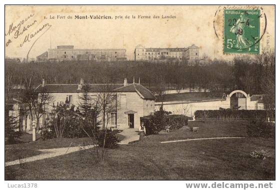 LE FORT MONT VALERIEN PRIS DE LA FERME DES LANDES - Mont Valerien