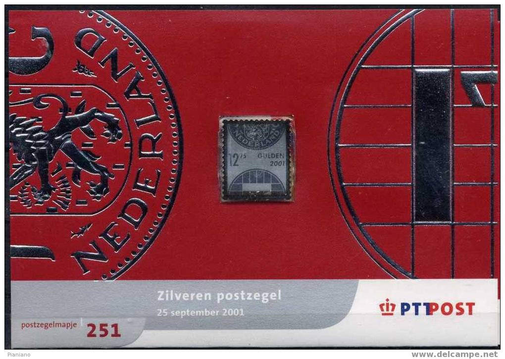 PIA - 2001 - Timbre Surprise - Fin Du Florin - Impression Sur Argent - (Yv 1853) - Unused Stamps
