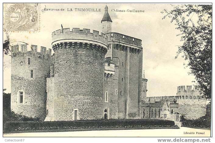 86 - VIENNE - LA TRIMOUILLE Ou 36 - INDRE - LIGNAC - CHATEAU GUILLAUME - BEAU PLAN - La Trimouille