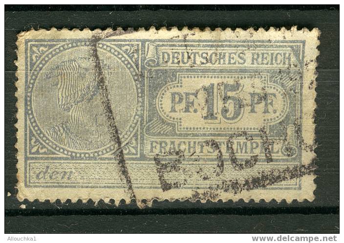 DEUTCHLAND TIMBRE FISCAL AVEC TRES BEAU CACHET/TIMBRE DE COPIE   A 1F  2/10EME SURCHARGE 2F - Sammlungen