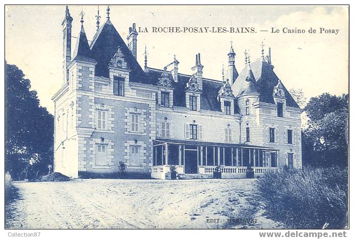 86 - VIENNE - LA ROCHE POSAY - CASINO - BEAU PLAN - - La Roche Posay