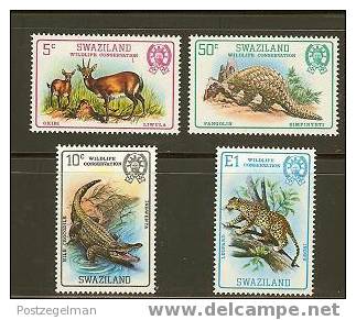 SWAZILAND 1980 MNH Stamp(s) Wildlife 363-366 # 6662 - Swaziland (1968-...)