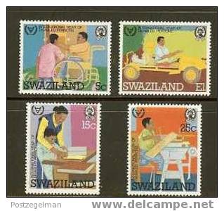 SWAZILAND 1981 MNH Stamp(s) Disabled Persons 388-391 # 6668 - Swaziland (1968-...)