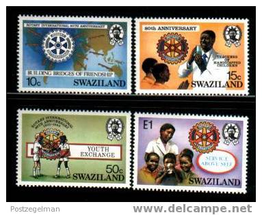 SWAZILAND 1985 MNH Stamp(s) Rotary 475-478 # 6684 - Swaziland (1968-...)