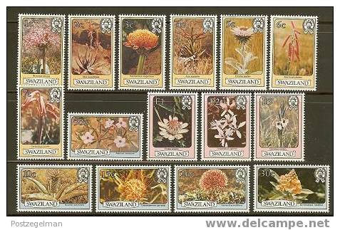 SWAZILAND 1980 MNH Stamp(s) Flowers 339-353 # 6659 - Swaziland (1968-...)