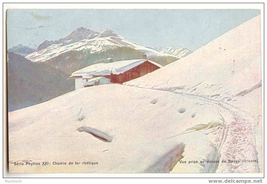 1944 - Vue Prise Au Dessus De Davos - Davos