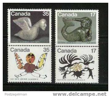 CANADA 1980 MNH Stamp(s) Eskimo Art 777-780 #5727 - Ongebruikt