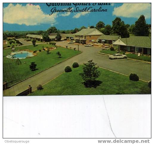 GREENVILLE COLONIAL COURT HOTEL IN 1965 - Greenville