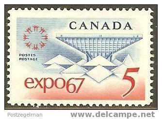 CANADA 1967 MNH Stamp(s) Expo 410 #5546 - Unused Stamps