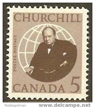 CANADA 1965 Hinged Stamp(s) Churchill 384 #5534 - Unused Stamps