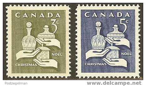 CANADA 1965 MNH Stamp(s) Christmas 387-388 #5537 - Ongebruikt