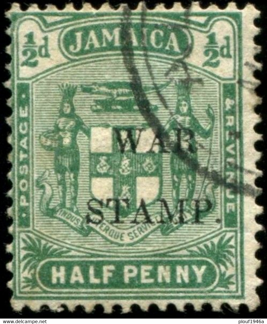 Pays : 252 (Jamaïque : Colonie Britannique)  Yvert Et Tellier N° :     75 (A) (o) ; SG JM 73 - Giamaica (...-1961)