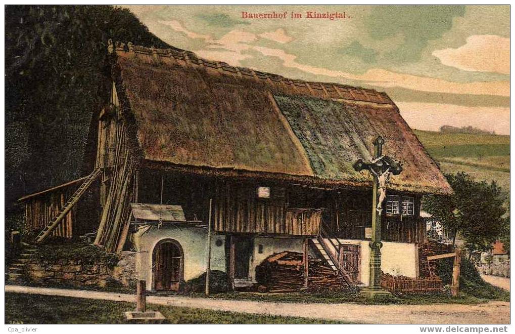 ALL ACHERN Bauernhof Im Kinzigtal, Ferme, Ed Bussemer, 1910 - Achern