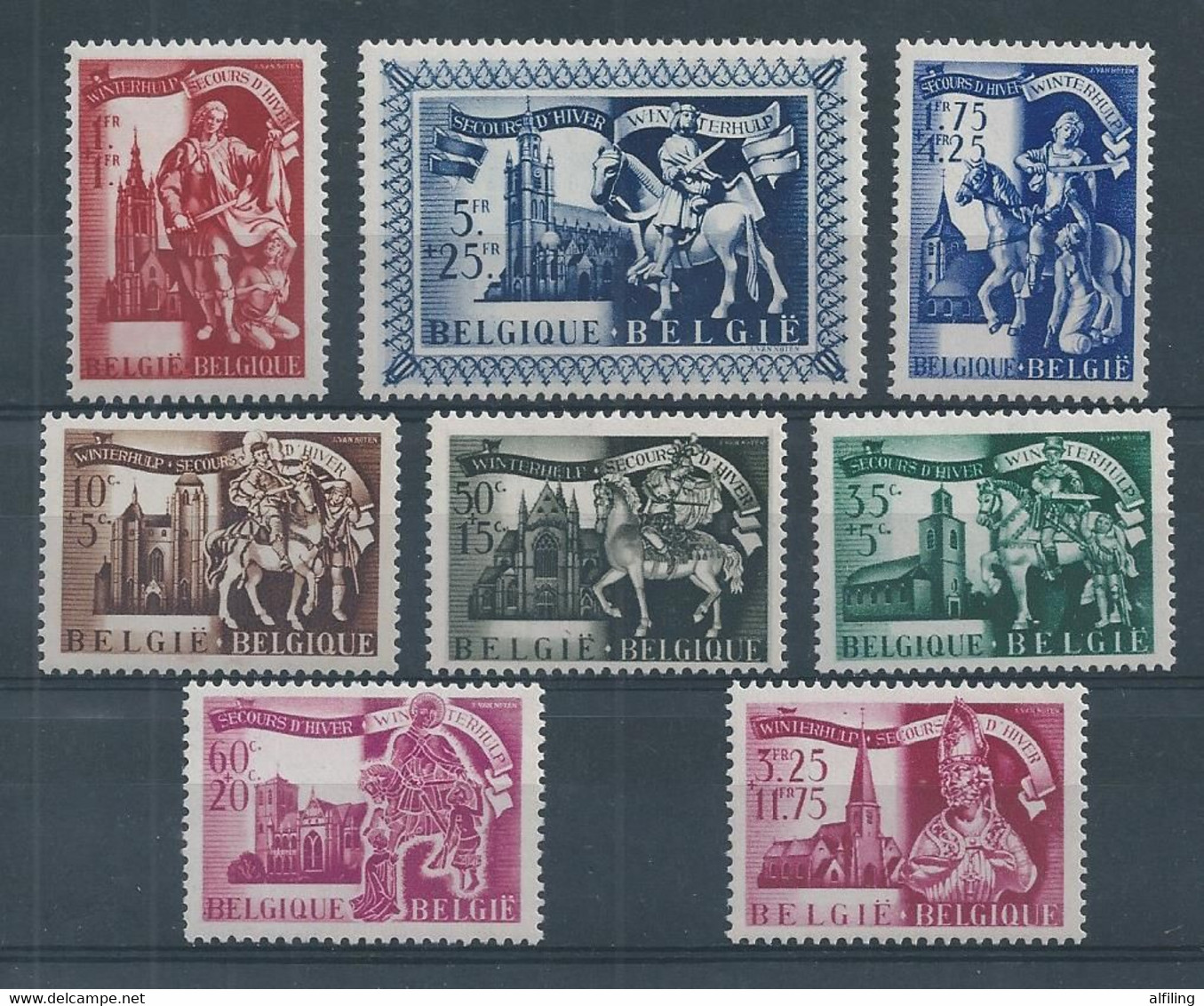 631/38**  Cote  11,00 - Unused Stamps
