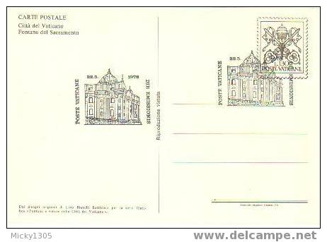 Vatican - Sonderstempel /special Cancellation (0252) - Covers & Documents