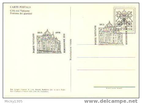 Vatican - Sonderstempel /special Cancellation (0253) - Brieven En Documenten