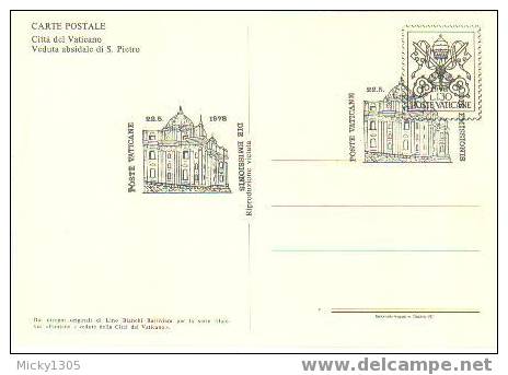 Vatican - Sonderstempel /special Cancellation (0254) - Cartas & Documentos