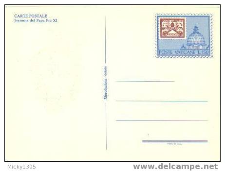 Vatican - Ganzsache Postkarte Ungebraucht / Postcard Mint (0262) - Postal Stationeries