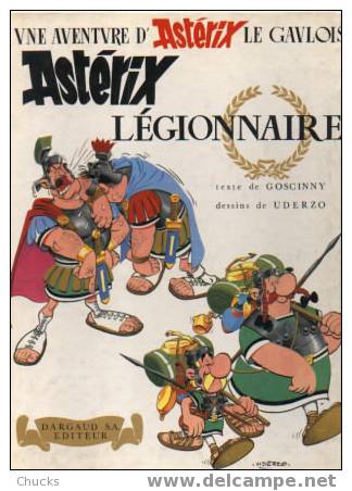 ASTERIX Légionnaire EO Cartonné Dargaud 3° Trimestre 1967 - Asterix