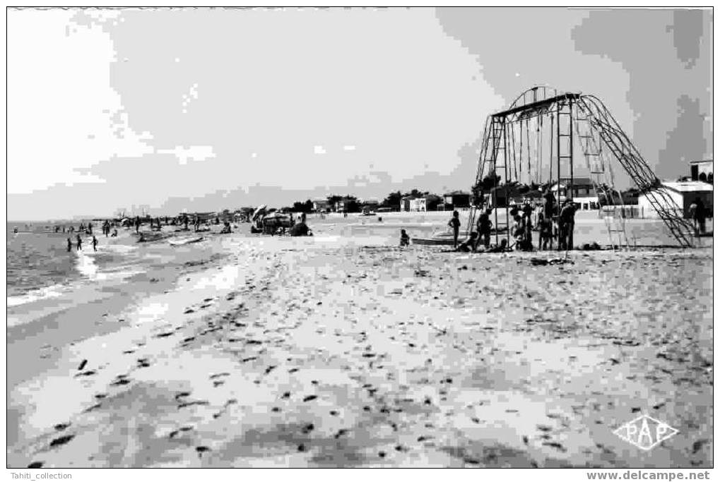 CANET-PLAGE - La Plage Et Son Portique - Canet Plage