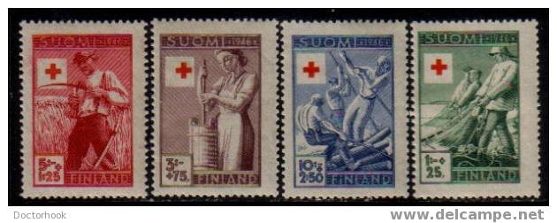 FINLAND   Scott   # B 74-7*  VF MINT LH - Unused Stamps