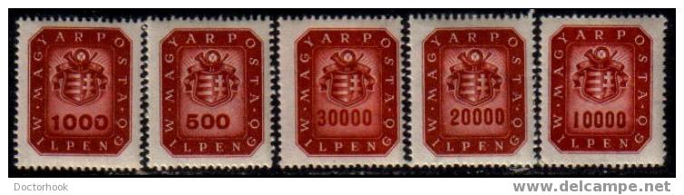 HUNGARY   Scott   # 746-56*  VF MINT LH - Nuevos