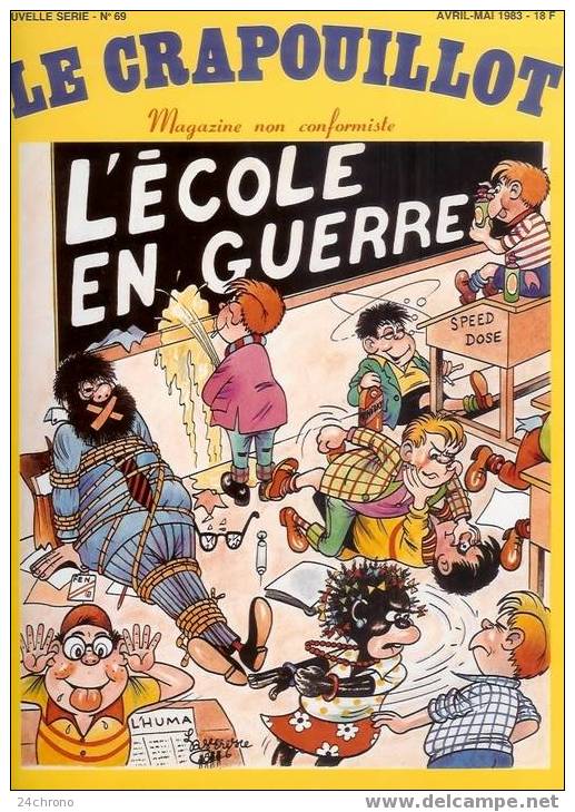 Le Crapouillot: L´Ecole En Guerre, Les Parrains De La FEN, Alain Savary, Victoire De Jules Ferry, Mai 68 (06-3550) - History