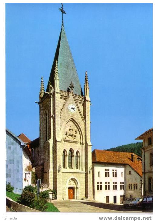 CARTE POSTALE DE L' ABBAYE DE MONTBENOIT - Montbéliard