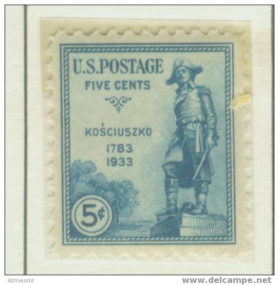 USA ----KOSCIUSZKO---- - Unused Stamps