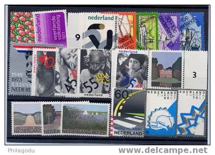 Nederland 1971 / 82 **  Juliana, Bateaux, Enfants, Europa, Sécurité ++ Cote 20,35 - Ongebruikt