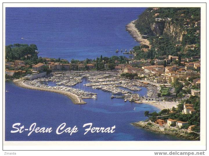 CARTE POSTALE DE ST-JEAN CAP FERRAT - VUE GENERALE - Saint-Jean-Cap-Ferrat