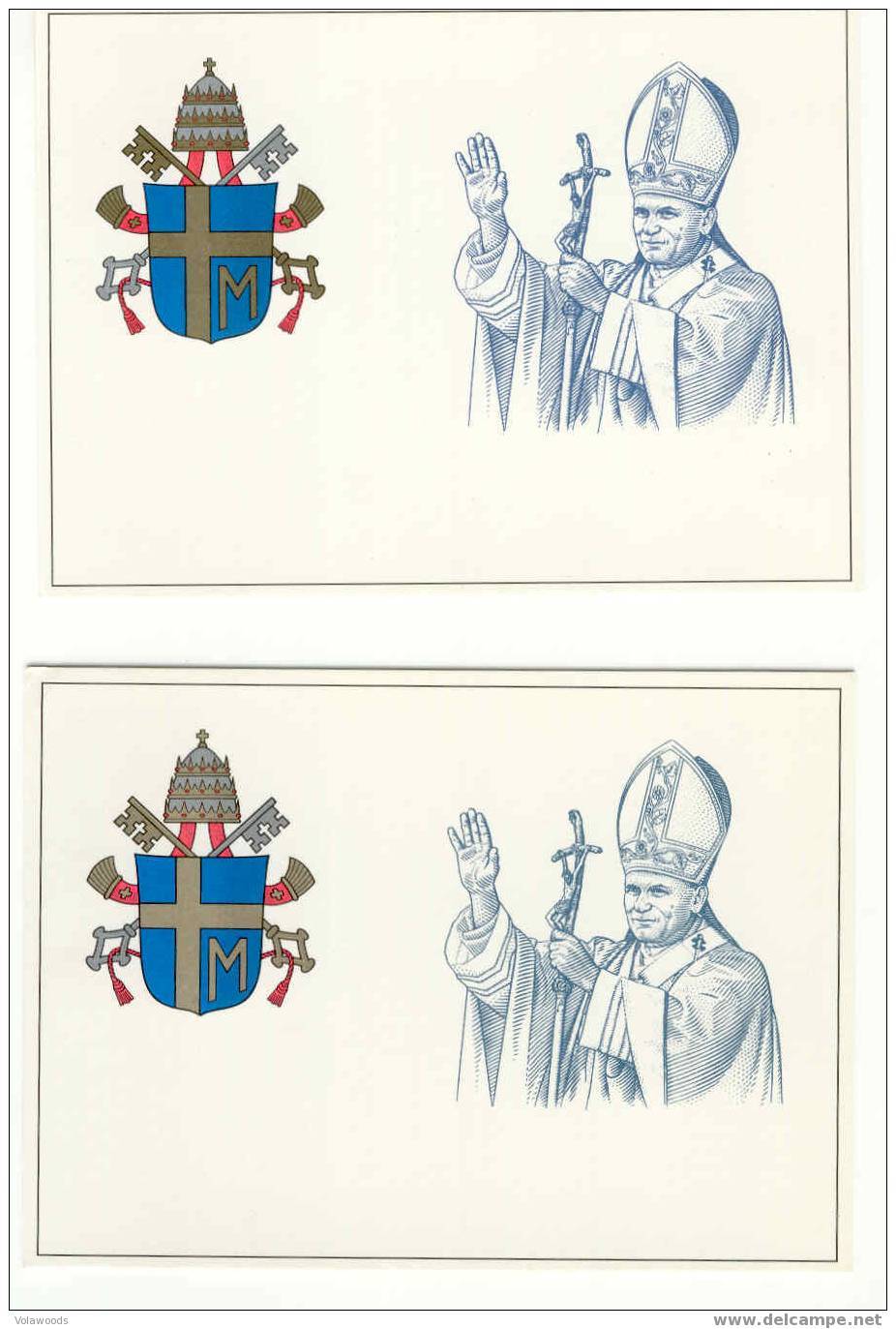 Vaticano - Cartoline Postali In Serie Completa S.S. Giovanni Paolo II° - 1981 - Postal Stationeries