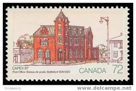 Canada (Scott No.1125 - Battleford Post Office) [**] - Oblitérés