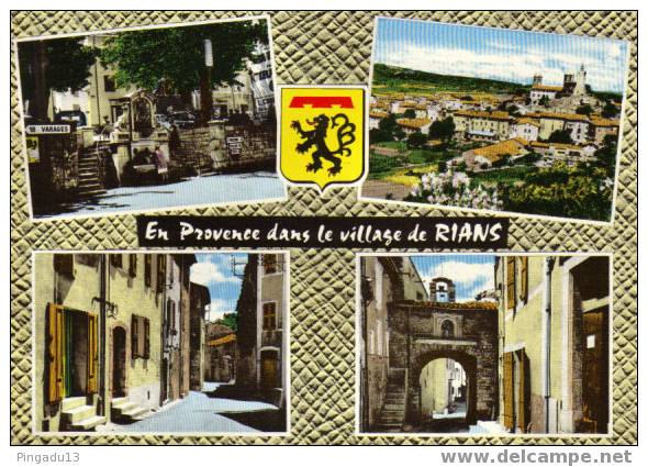 Rians En Provence Dans Le Village...à Voir - Rians