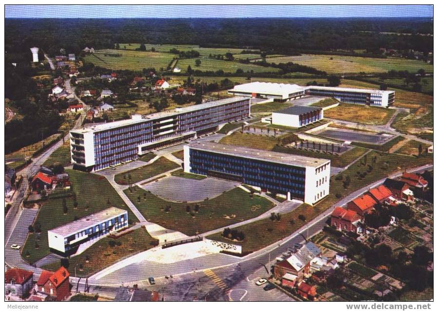 Cpsm Hirson (02, Aisne) Lycée Mixte Joliot Curie... Ed Ruyant, 1975 - Hirson