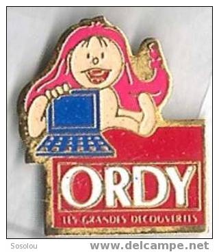 Ordy.les Grandes Decouvertesi.filette Et Ordinateur - Informatique