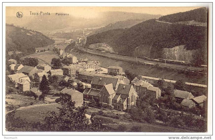 Lg74-42 - TROIS-PONTS - Panorama - Trois-Ponts