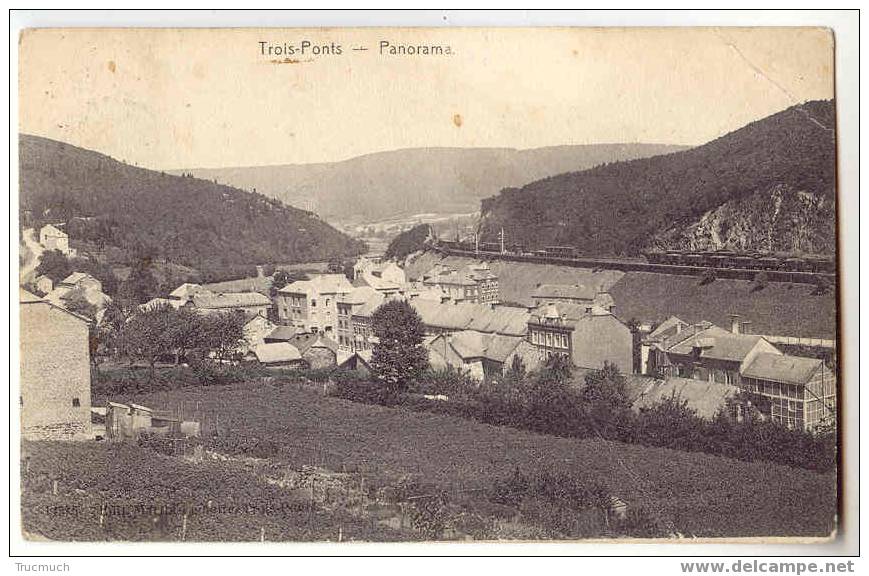 Lg74-49 - TROIS-PONTS - Panorama - Trois-Ponts
