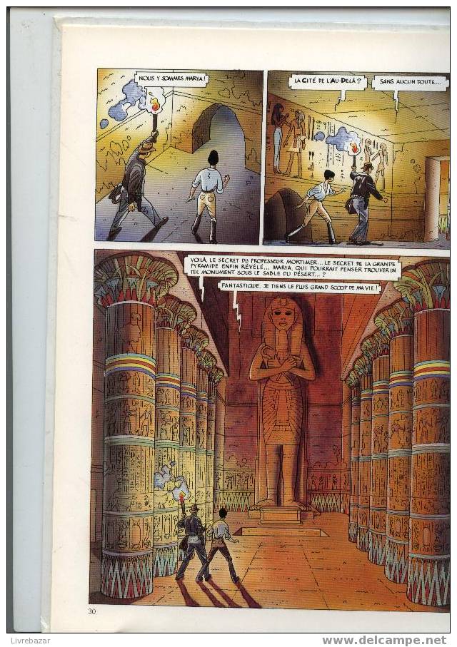 INDIANA JONES Et Le Secret De La Pyramide C-moliterni - G-alessandrini - L'été Des Bd - Une Collection Shell N°3 - Andere & Zonder Classificatie