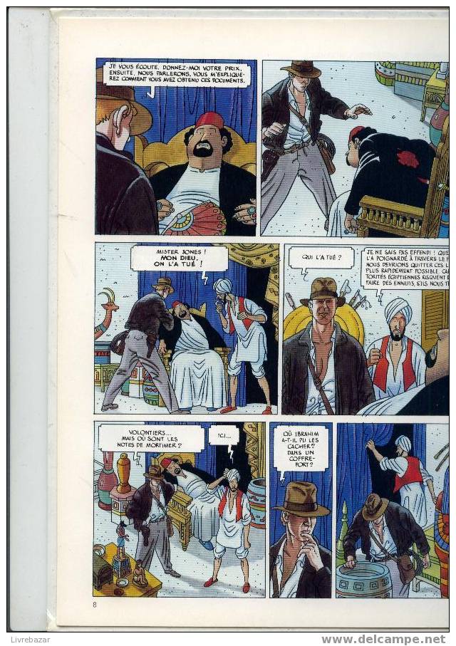 INDIANA JONES Et Le Secret De La Pyramide C-moliterni - G-alessandrini - L'été Des Bd - Une Collection Shell N°3 - Other & Unclassified