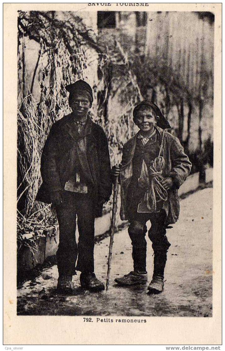 73 Types De Savoie, Petits Ramoneurs, Métier, Ed Blanc 792, Savoie Tourisme, 1935 - Autres & Non Classés