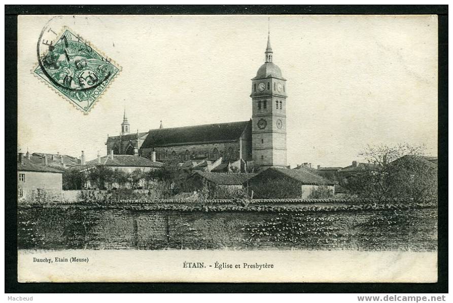 55 - ÉTAIN - Église Et Presbytère - Etain