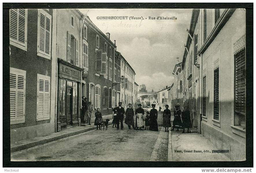 55 - GONDRECOURT - Rue D'Abainville - BELLE ANIMATION - Gondrecourt Le Chateau